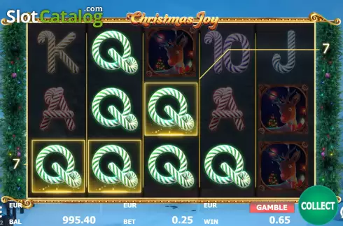 Οθόνη4. Christmas Joy (Red Panda) Κουλοχέρης