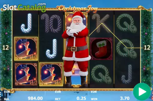 Οθόνη7. Christmas Joy (Red Panda) Κουλοχέρης