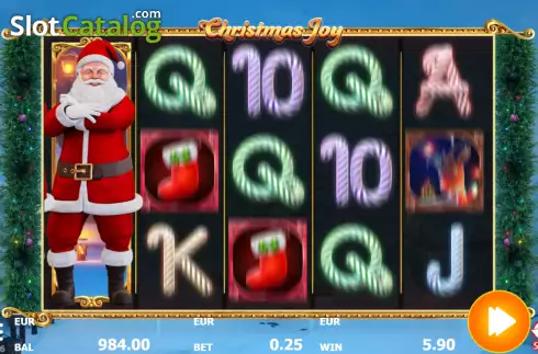 Οθόνη8. Christmas Joy (Red Panda) Κουλοχέρης
