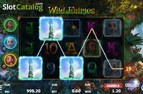 Οθόνη3. Wild Fairies (Red Panda) Κουλοχέρης 