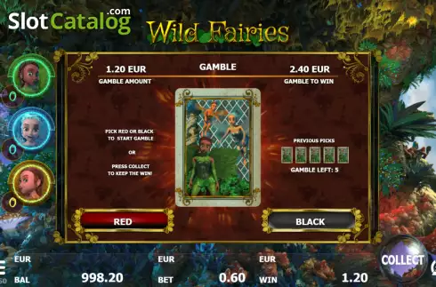 Οθόνη5. Wild Fairies (Red Panda) Κουλοχέρης 