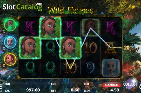 Οθόνη4. Wild Fairies (Red Panda) Κουλοχέρης 