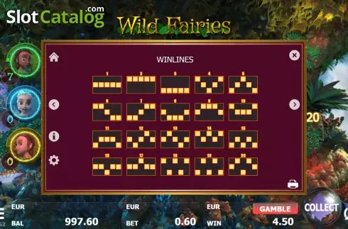 Οθόνη6. Wild Fairies (Red Panda) Κουλοχέρης 