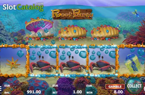 Οθόνη4. Reef PartyRed Panda Κουλοχέρης