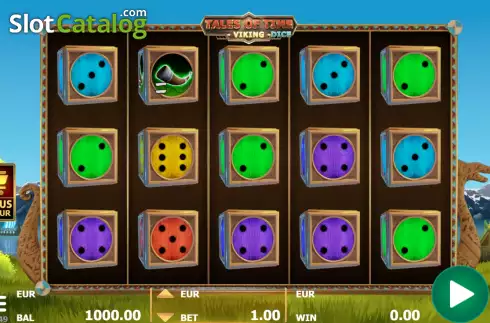 Οθόνη2. Tales of Time Viking Dice Κουλοχέρης