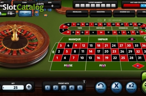 Οθόνη2. French Roulette (Red Rake) Κουλοχέρης