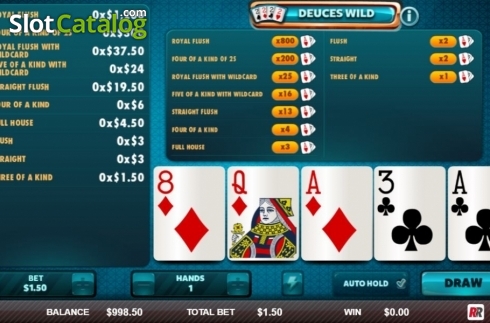 Οθόνη3. Deuces Wild (Red Rake) Κουλοχέρης