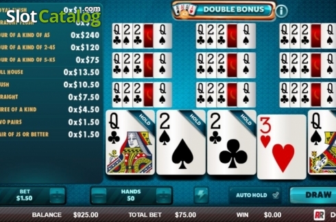 Οθόνη3. Double Bonus (Red Rake) Κουλοχέρης