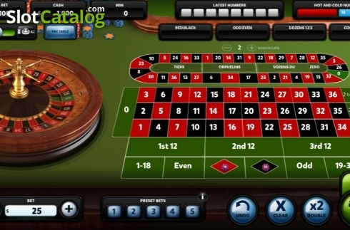 Οθόνη2. European Roulette (Red Rake) Κουλοχέρης