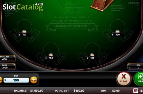 Οθόνη2. Blackjack VIP (Red Rake) Κουλοχέρης