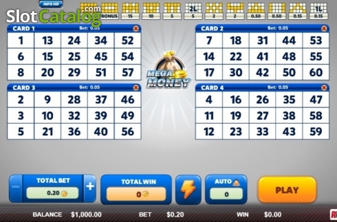 Οθόνη2. Megamoney (Red Rake) Κουλοχέρης 