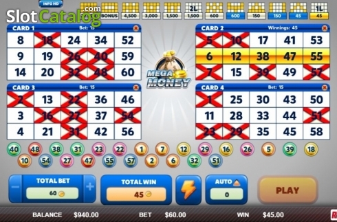 Οθόνη3. Megamoney (Red Rake) Κουλοχέρης 