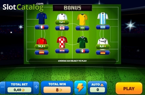 Οθόνη4. World Football (Red rake) Κουλοχέρης