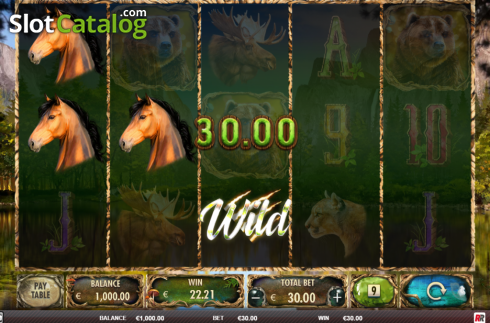 Οθόνη3. Wild Animals Κουλοχέρης