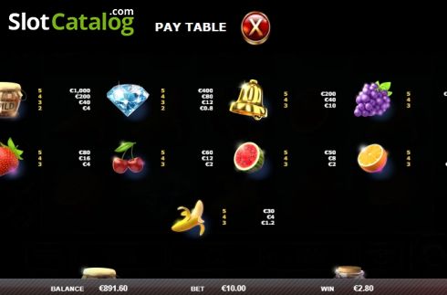 Οθόνη6. Fruits'n Jars Κουλοχέρης