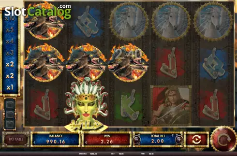Οθόνη4. Medusa Hunt Κουλοχέρης