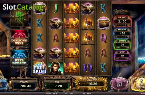 Οθόνη8. Boomerang Jack’s Lost Mines Κουλοχέρης