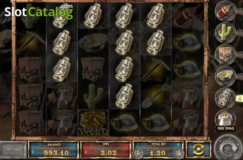 Οθόνη5. Gold Rush Riches Κουλοχέρης