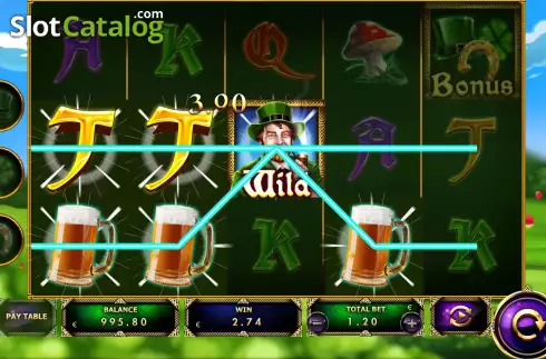 Οθόνη4. Triple Irish Κουλοχέρης