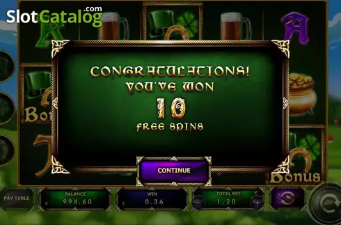 Οθόνη7. Triple Irish Κουλοχέρης