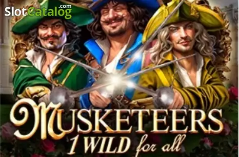 Musketeers 1 Wild for All Λογότυπο Musketeers 1 Wild for All Λογότυπο
