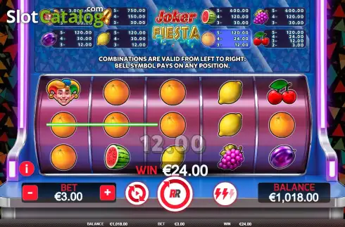 Οθόνη3. Joker Fiesta Κουλοχέρης 
