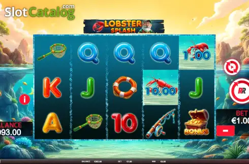 Οθόνη2. Lobster Splash Κουλοχέρης