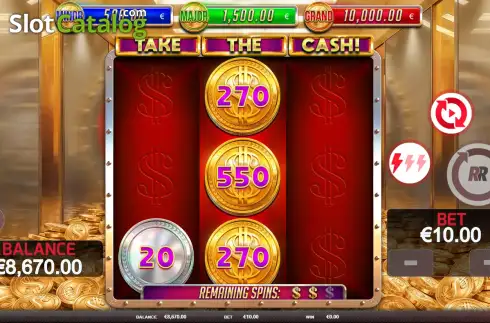 Οθόνη3. Take The Cash Κουλοχέρης