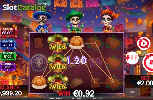 Οθόνη3. Triple Fiesta Κουλοχέρης