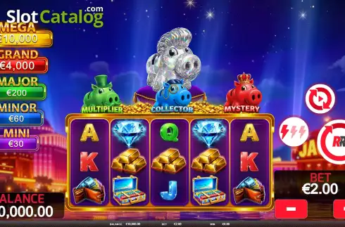 Οθόνη2. Piggy Vegas Κουλοχέρης