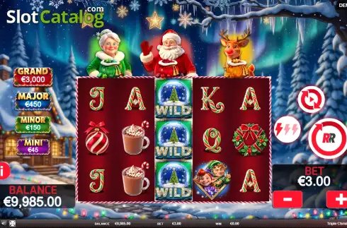 Οθόνη2. Triple Christmas Κουλοχέρης