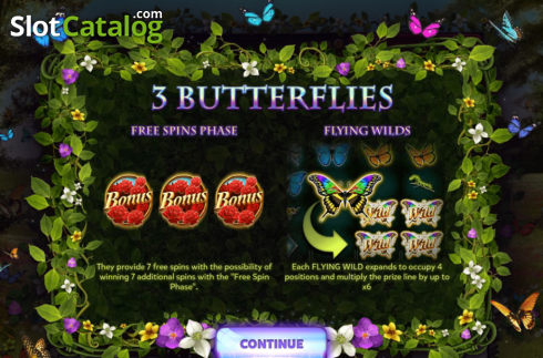 3 Butterflies