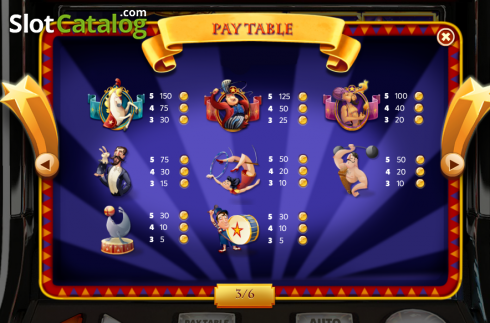 Οθόνη6. Circus Wonder Κουλοχέρης