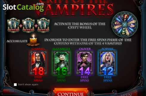Crypt of the Vampires Λογότυπο Crypt of the Vampires Λογότυπο