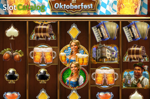 Heidi at the Oktoberfest