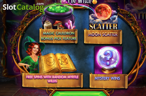 Myrtle the Witch Λογότυπο Myrtle the Witch Λογότυπο