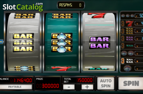 Οθόνη3. Respins & Diamonds Κουλοχέρης 