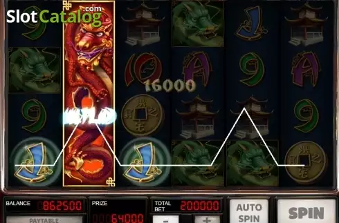 Οθόνη3. The Legendary Red Dragon Κουλοχέρης