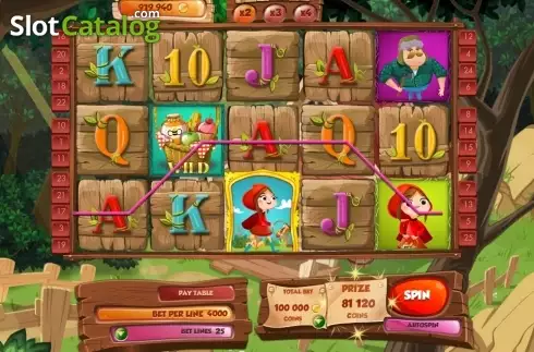 Οθόνη3. Little Red Riding Hood (Red Rake) Κουλοχέρης