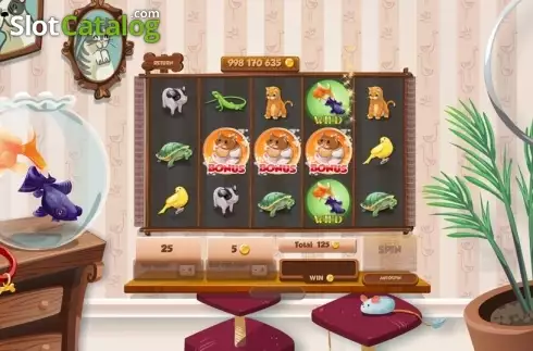 Οθόνη4. Lucky Pets (Red Rake) Κουλοχέρης