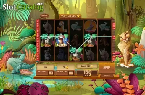 Οθόνη3. Safari Gold Κουλοχέρης