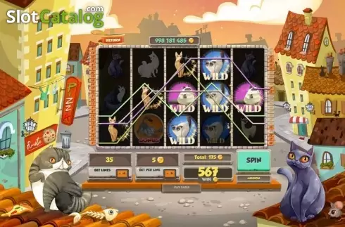 Οθόνη3. Cat's Dreams Κουλοχέρης
