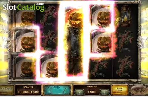 Οθόνη3. Jack O'Lantern vs The Headless Horseman Κουλοχέρης 