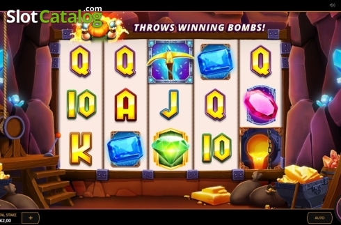 Οθόνη2. Diamond Rush (Cayetano Gaming) Κουλοχέρης