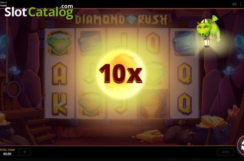 Οθόνη5. Diamond Rush (Cayetano Gaming) Κουλοχέρης
