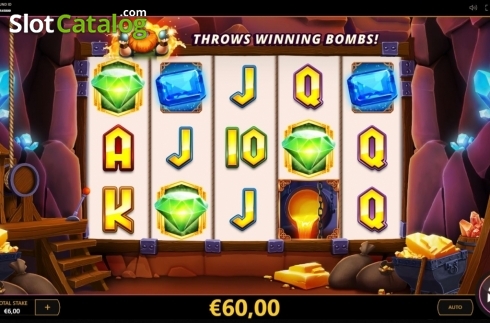 Οθόνη6. Diamond Rush (Cayetano Gaming) Κουλοχέρης