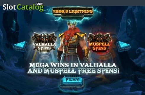 Οθόνη2. Thor's Lightning Κουλοχέρης