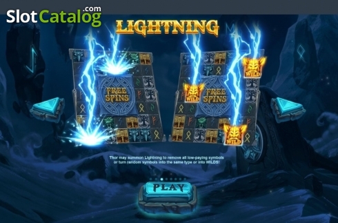 Οθόνη4. Thor's Lightning Κουλοχέρης