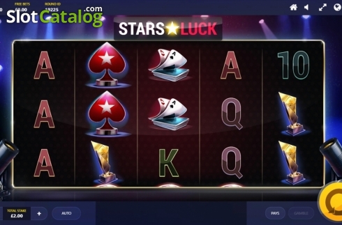 Οθόνη3. Stars Luck Κουλοχέρης