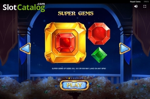 Οθόνη3. Royal Gems (Red Tiger) Κουλοχέρης